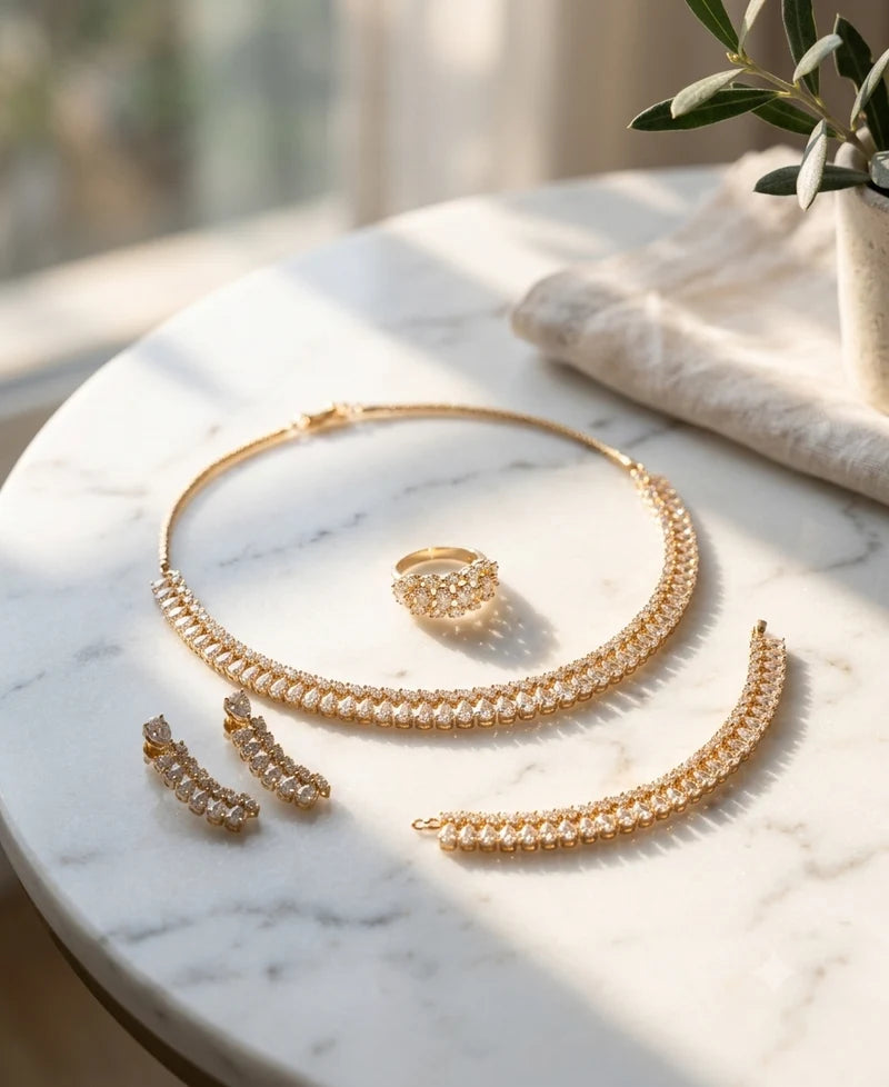 Luxury 4-Piece Jewelry Set