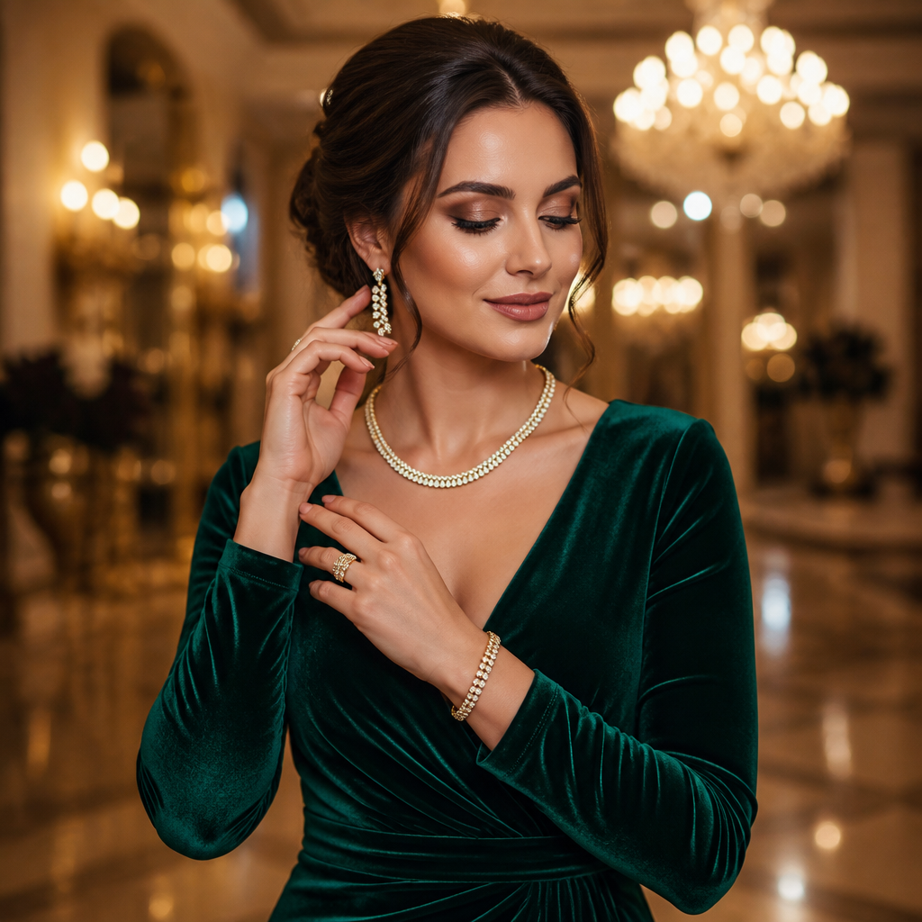 Luxury 4-Piece Jewelry Set