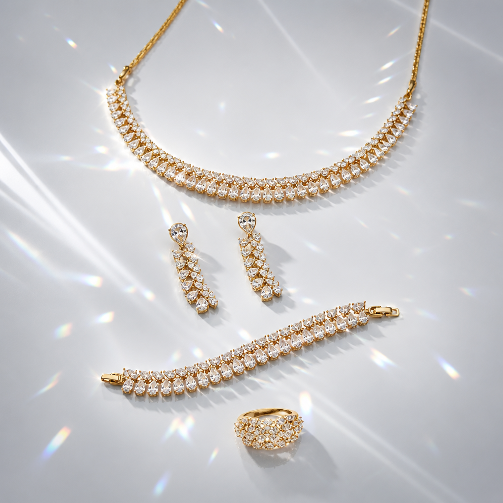 Luxury 4-Piece Jewelry Set