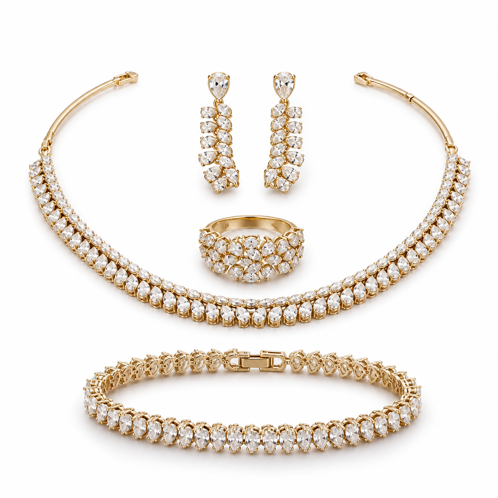 Luxury 4-Piece Jewelry Set