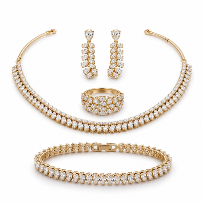 Luxury 4-Piece Jewelry Set
