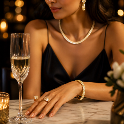 Luxury 4-Piece Jewelry Set