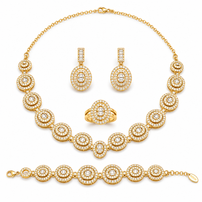 Gold Multi-Stone Set