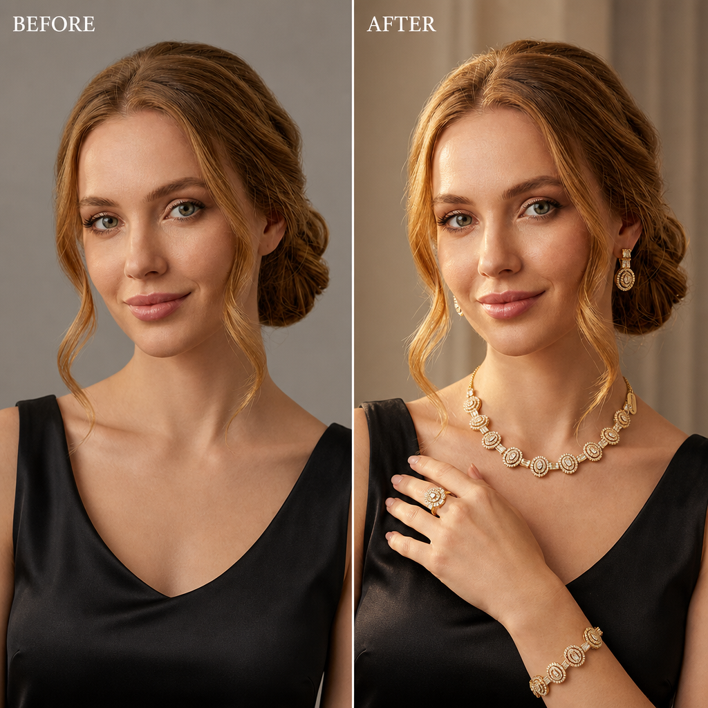 Gold Multi-Stone Set