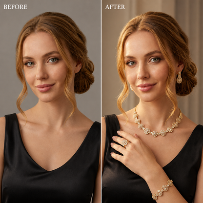 Gold Multi-Stone Set
