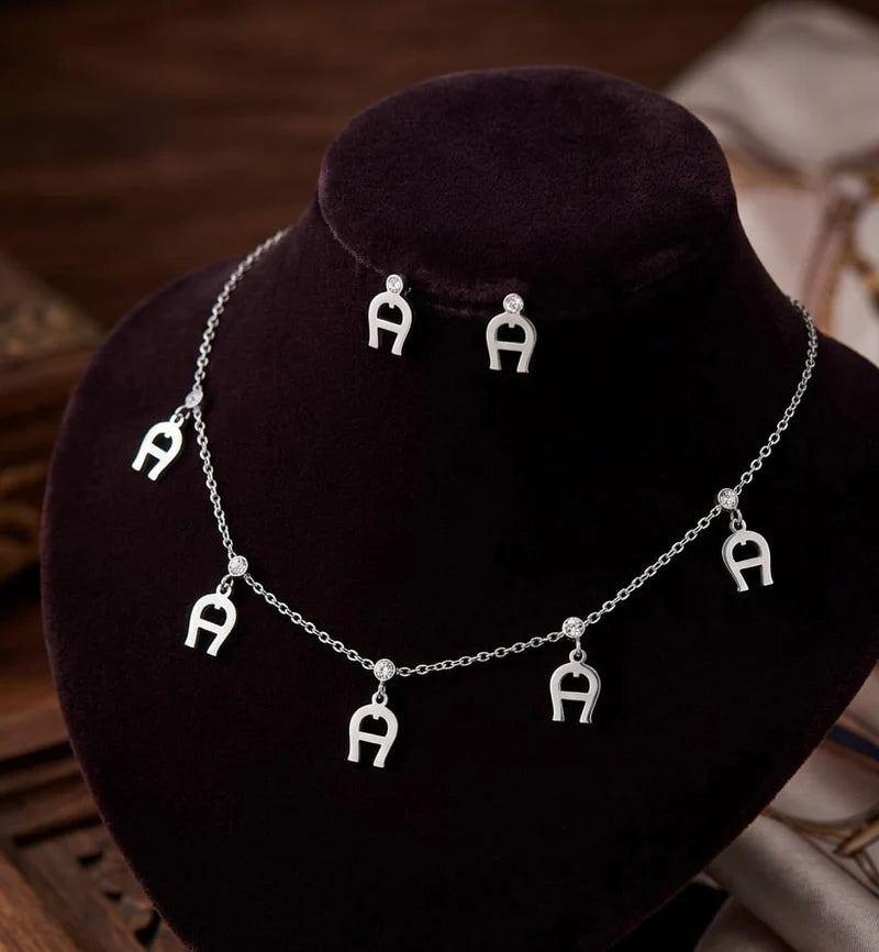 Aigner A Logo Jewelry Set