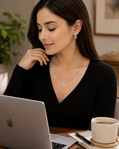 Aigner A Logo Jewelry Set