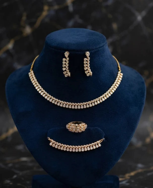 Luxury 4-Piece Jewelry Set